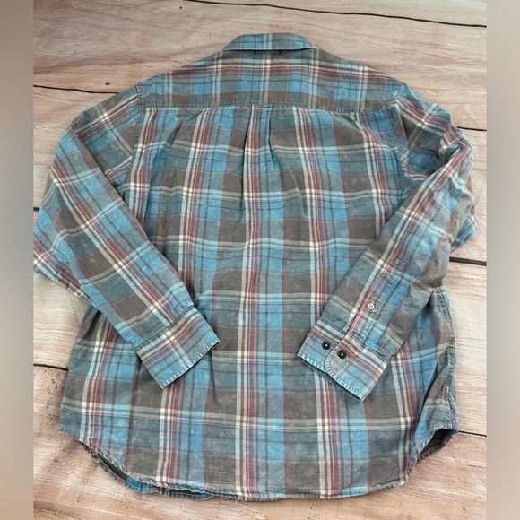 Tommy Bahama Men's Size Large Fresno Plaid Button Down Shirt Retail $138 - Picture 7 of 9